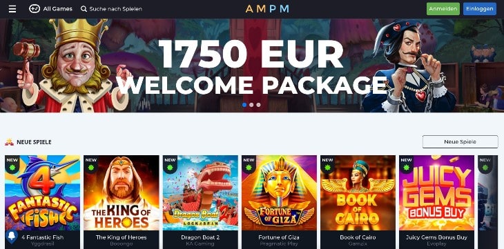 AMPM Casino Seite