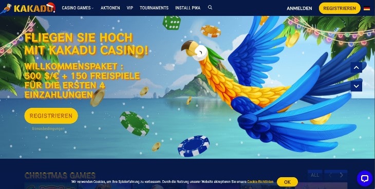 Kakadu Casino Seite