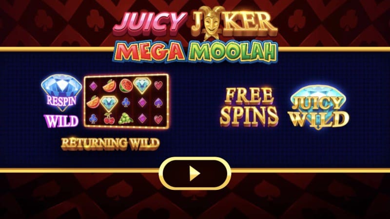 Juicy Joker Mega Moolah Features