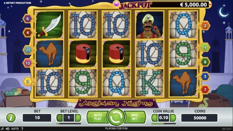Arabian Nights von NetEnt - Jackpot Slot