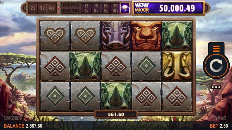 African Legends Jackpot Slot