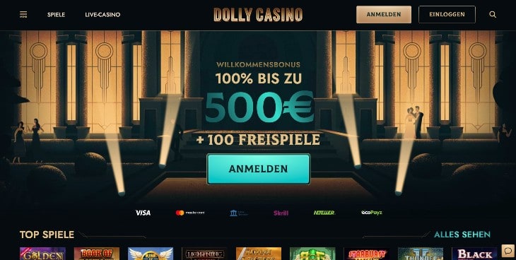 DollyCasino Seite