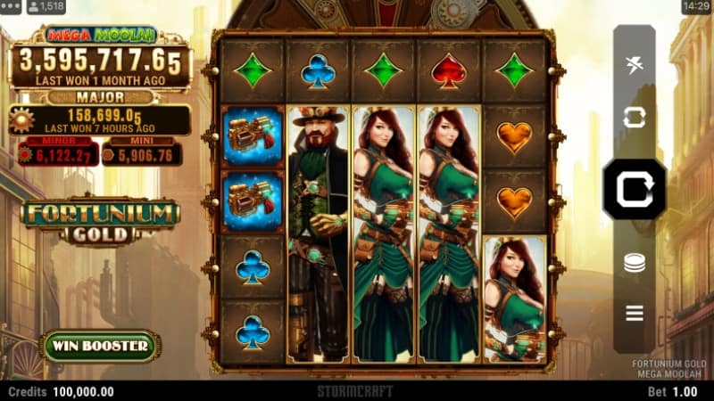 Fortunium Gold Mega Moolah