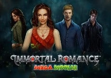 Immortal Romance - Mega Moolah - Game Logo
