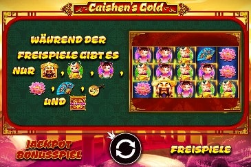 Caishen's Gold - Freispiele