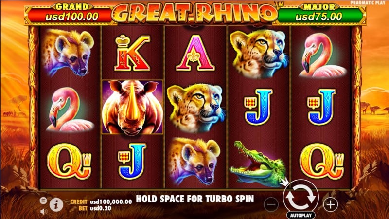 Great Rhino - Pragmatic Play