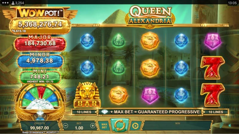 Queen of Alexandria - WowPot