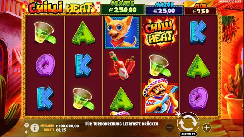 Chilli Heat - Jackpot Slot - Pragmatic Play