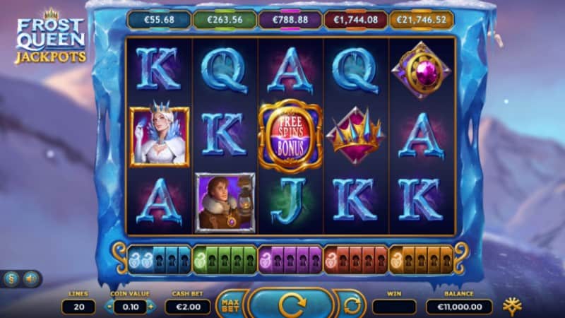 Frost Queen Jackpots - Yggdrasil