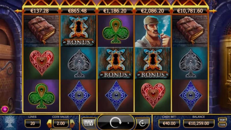 Holmes and the Stolen Stones - Jackpot Slot