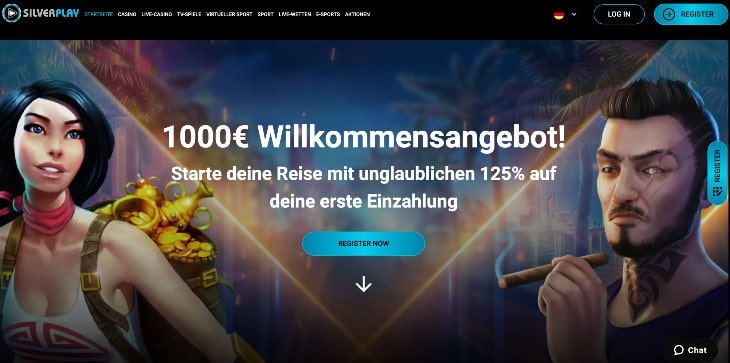 Silverplay Casino Seite