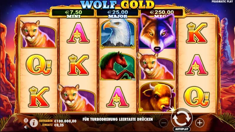 Wolf Gold Jackpot Slot