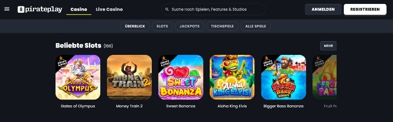 PiratePlay Spiele