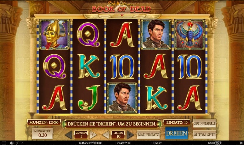 Book of Dead Screenshot