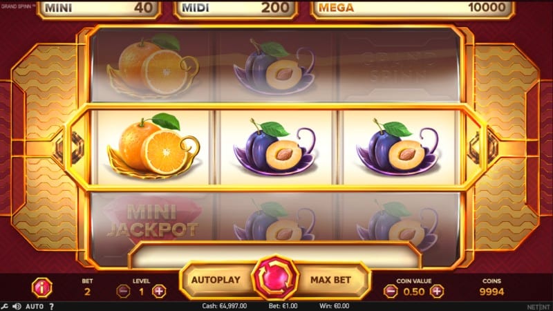 Grand Spinn Jackpot Slot