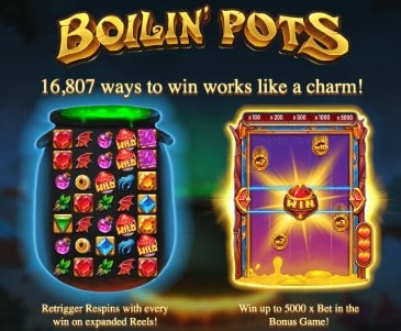 Boiling Pots Features