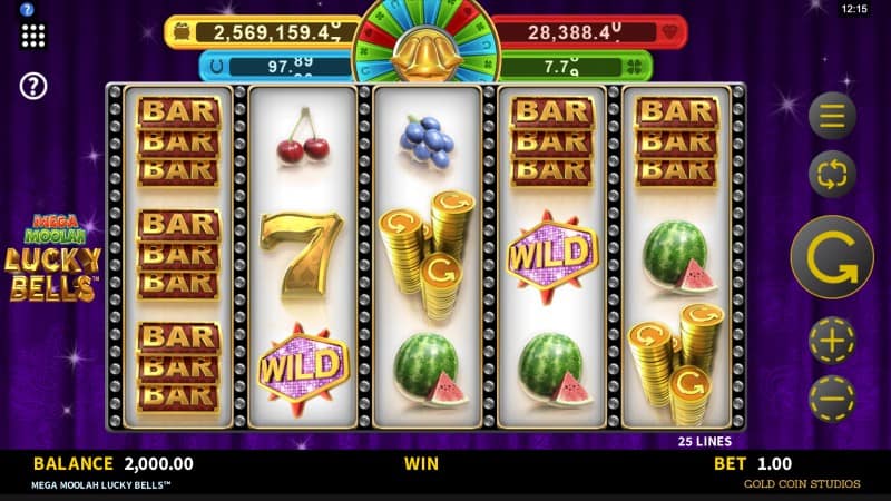 Mega Moolah Lucky Bells