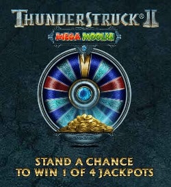 Thunderstruck II Mega Moolah - Jackpots