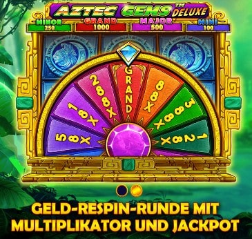 Aztec Gems Deluxe - Jackpot