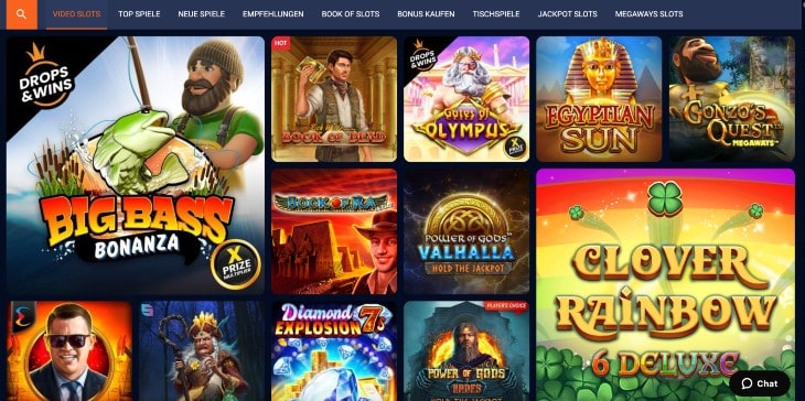Dream.bet Casino Seite