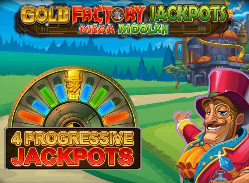 Gold Factory Jackpots Mega Moolah - Jackpots