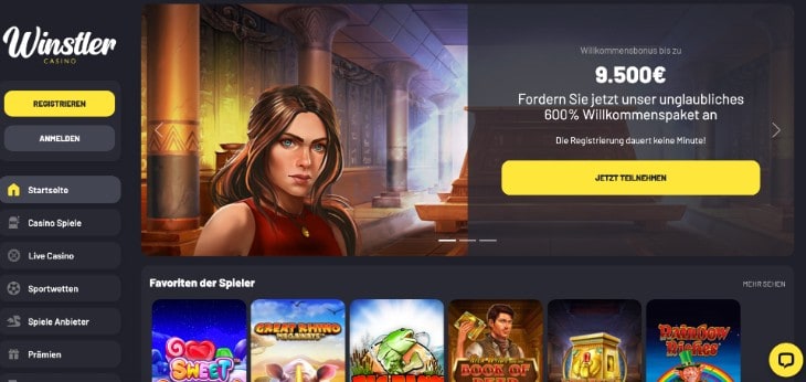 Winstler Casino Seite