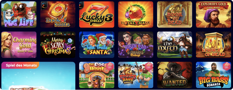 Cosmic Slot Casino Spiele
