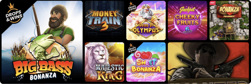 PalmSlots Casino Spiele
