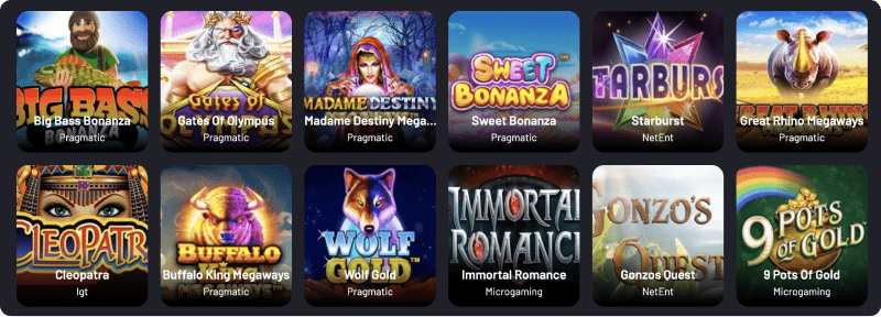 Winstler Casino Spiele