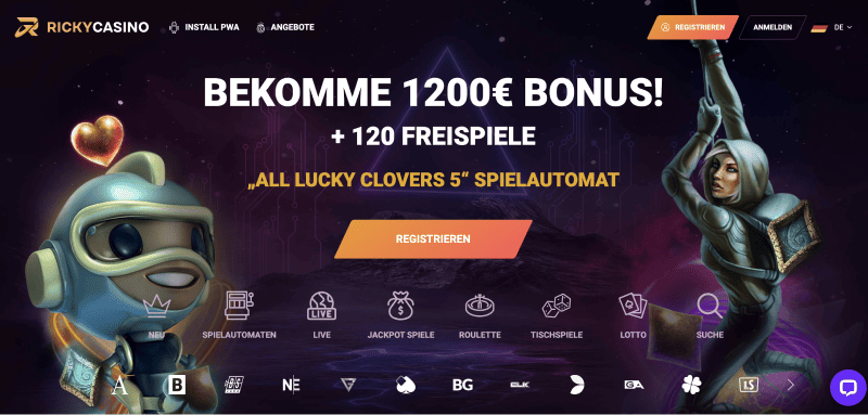 Rickycasino Seite