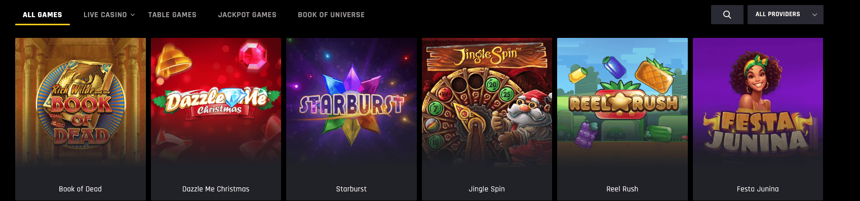 casino universe