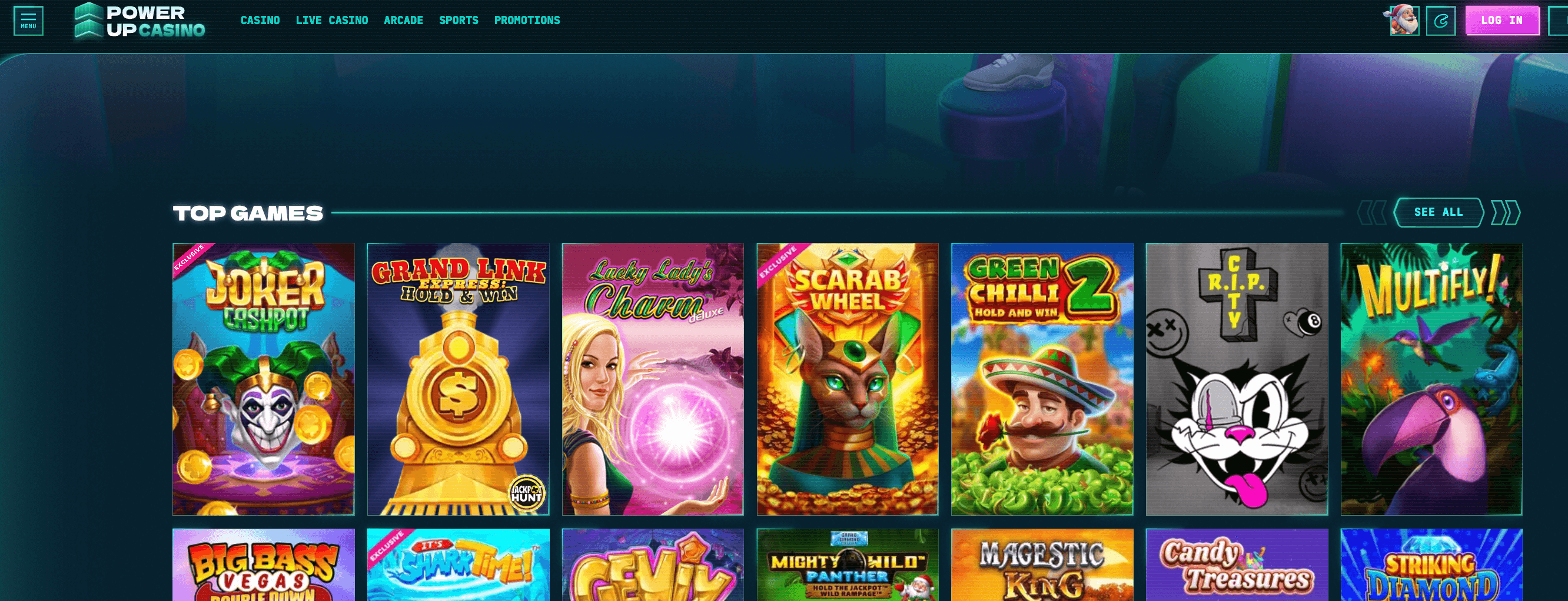 PowerUp -das beste Casino ohne OASIS